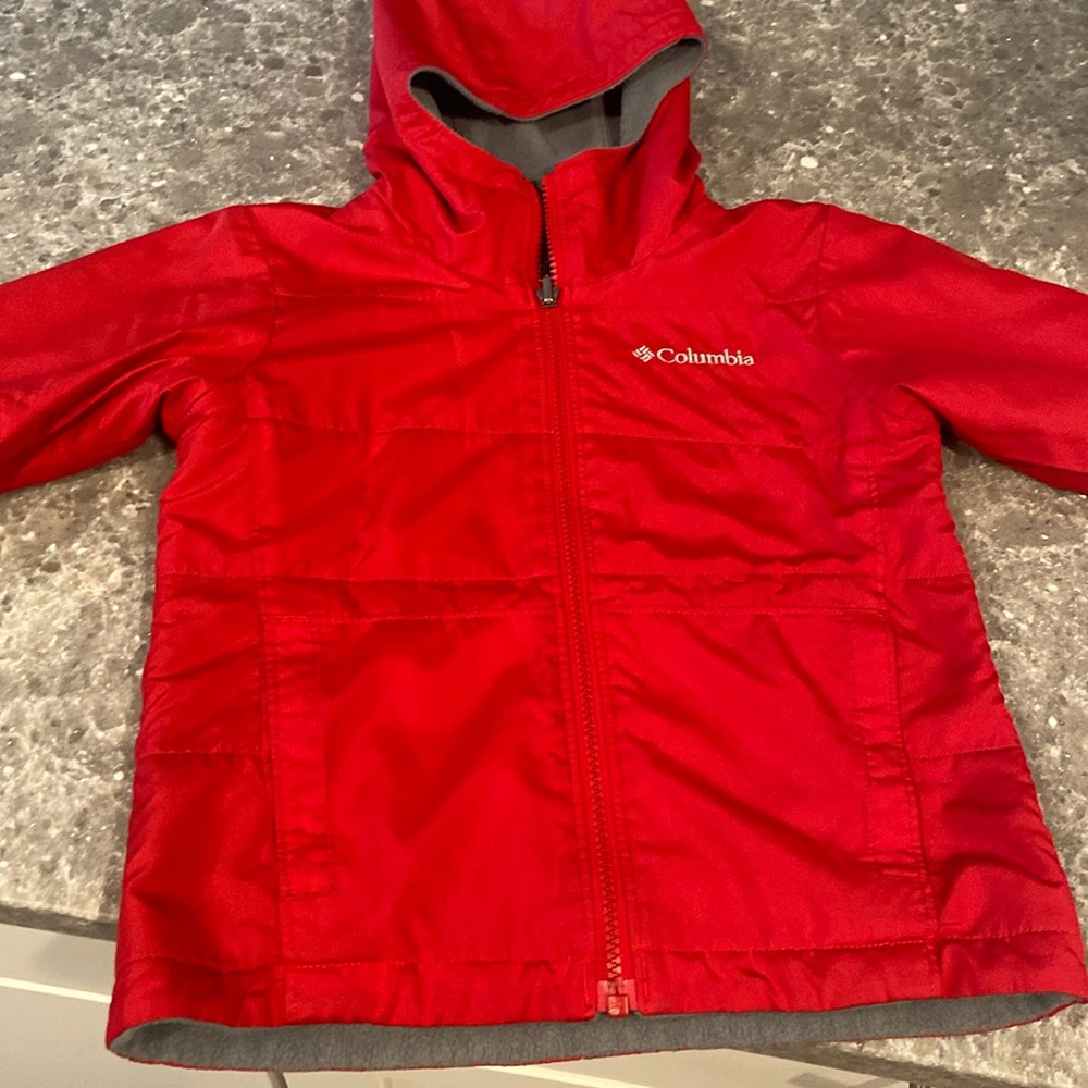 Kids reversible rain jacket